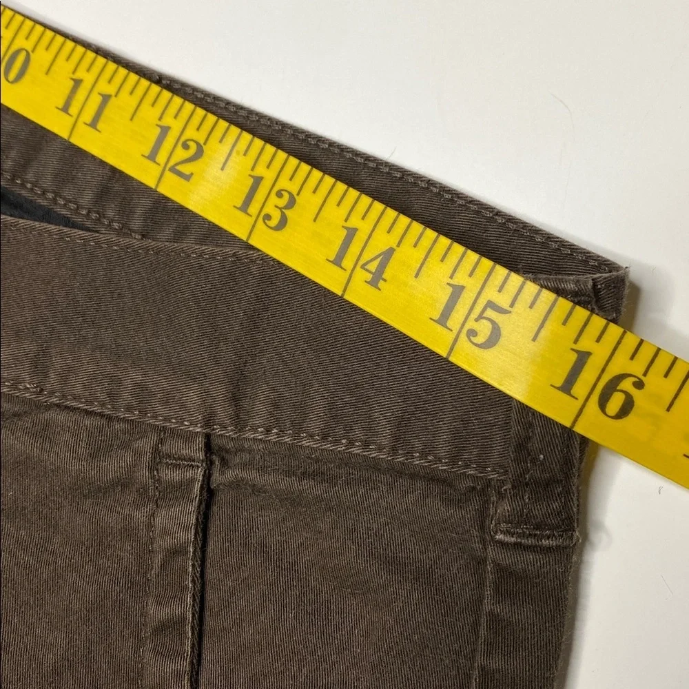 PacSun Cropped Dark Brown Chinos